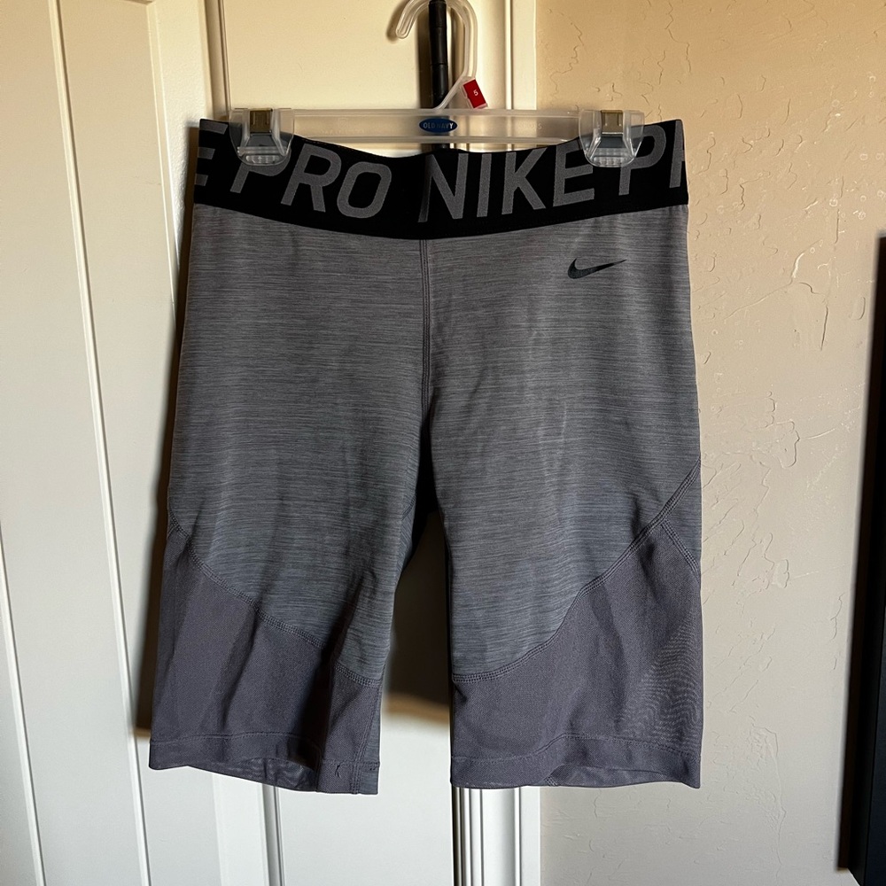 Nike Women's Gray Bike Shorts